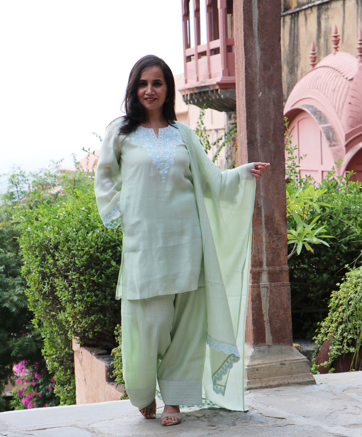 PASTEL PISTA GREEN SUIT