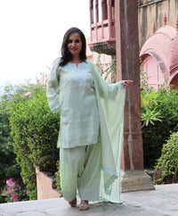 PASTEL PISTA GREEN SUIT