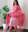 PINK RED MUL COTTON SET