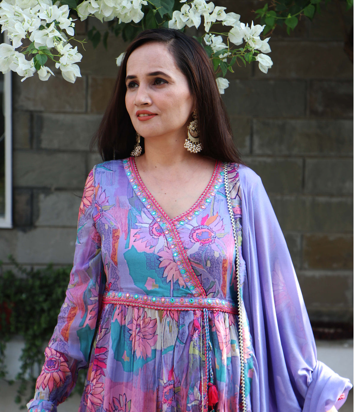 LAVENDER ANGRAKHA SET