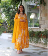 YELLOW AGARKHA STYLE SET