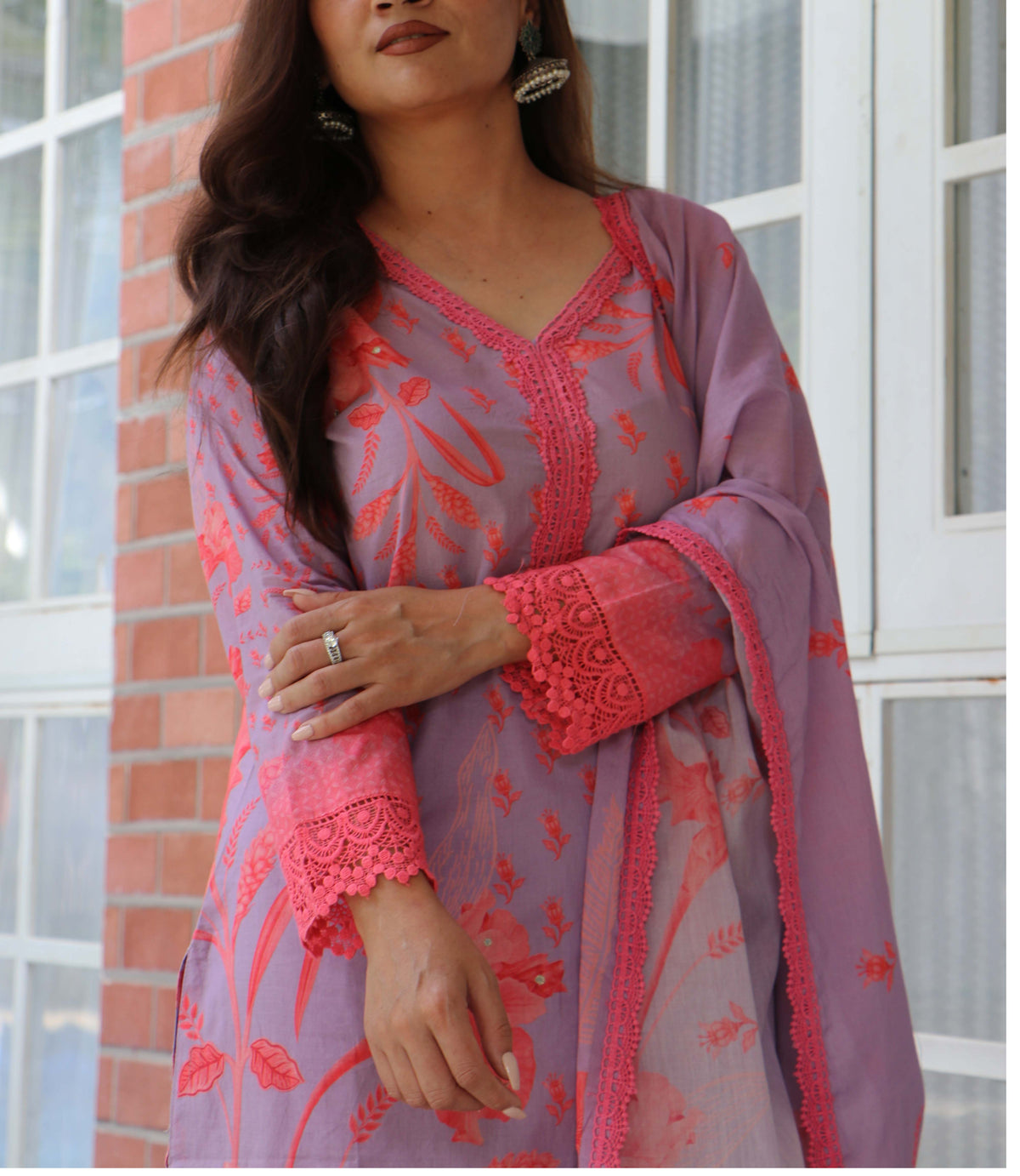 PINK CORAL COTTON SET
