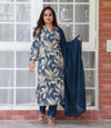 BLUE ANGRAKHA COTTON SET