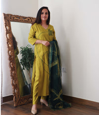 OCHRE GREEN YELLOW SET