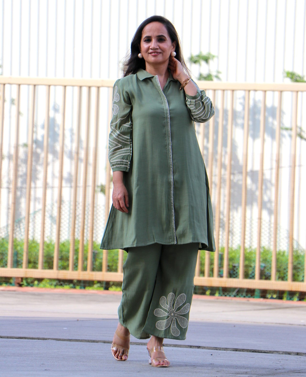 OLIVE CO-ORD SET