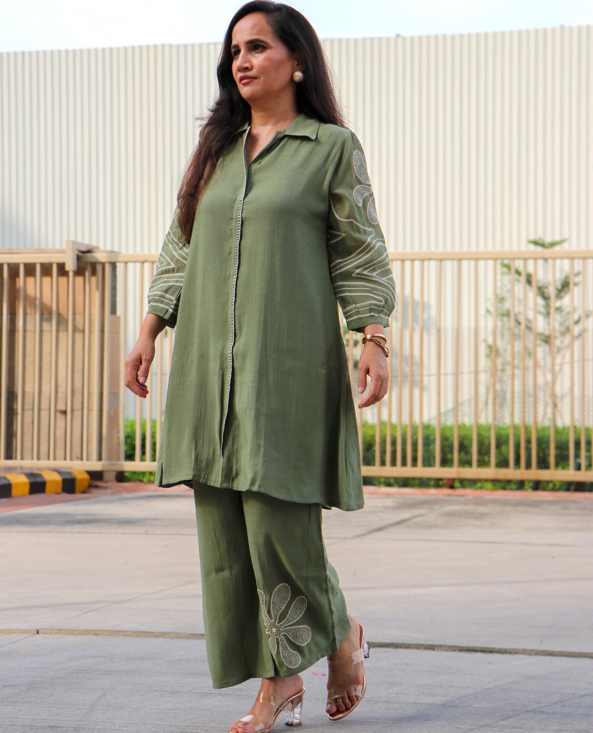 OLIVE CO-ORD SET