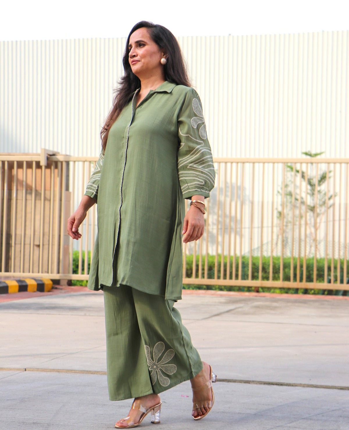 OLIVE CO-ORD SET