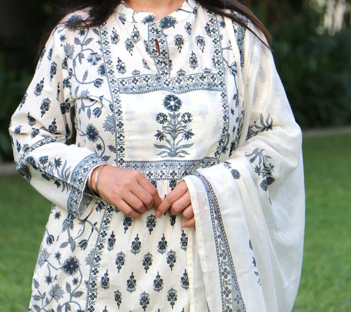 CREAM MUL COTTON SET