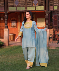 TEAL FARSHI SET