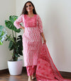 PINK RED MUL COTTON SET