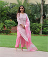 PINK KURTA PLAZO SET