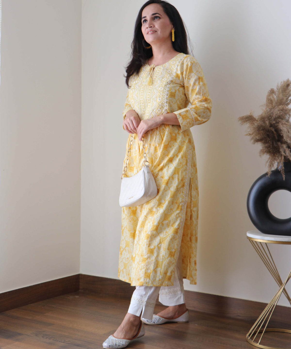 NAYRA CUT YELLOW SET